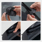 2 x PVC Dustproof Covers for Windshield Wiper Arm Hole Protection