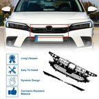 Front Hood Bumper Grille for Honda Civic Facelift (2016-2021)