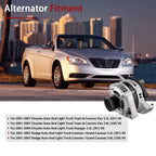 160Amp Alternator for Chrysler Town & Country (2001–2007)