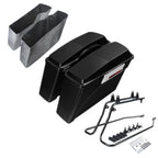 Hard Saddlebag Speakers Lid w/Conversion Bracket for Harley Softail (1984–2017)
