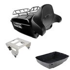 Solo Rack Backrest for Harley Touring CVO Road Street Glide (2014–2026)