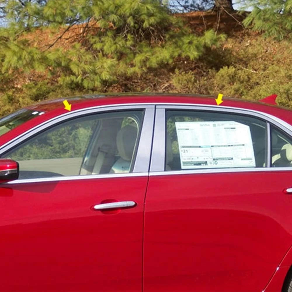 Chrome Window Package w/o Pillar Posts for Cadillac CTS (2014–2019)