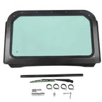 Full Glass Windshield with Wiper for Polaris RZR 570, 800, XP 900 (2008–2014)