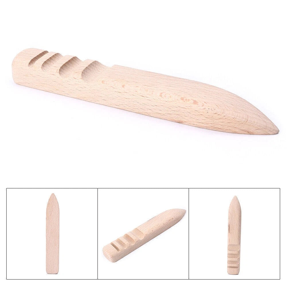 Leather Craft Edge Burnisher Tool for Wood Slicker (1PC)