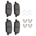 4X Rear Ceramic Brake Pads Kit for Hyundai Palisade (2020–2025) P2199