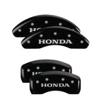 Black Caliper Covers for 2004-2005 Honda Civic Si by MGP