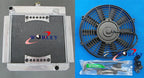 Aluminum Radiator & Fan for Ford Escort MK1/MK2 Pinto/Mexico RS2000 (1975-1980)
