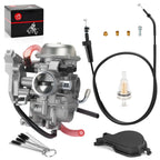 Carburetor & Throttle Cable for Arctic Cat ATV 400 (2004) 0470-504