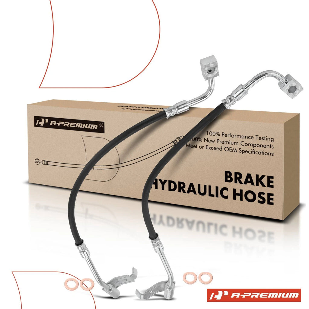 2X Rear Brake Hydraulic Hose for Jeep Wrangler (2007)