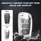 Soft TPU Anti-Scratch Key Fob Cover for Audi (2010-2024)