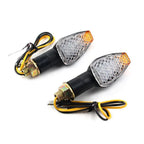 Amber Turn Signal Indicator Blinker Lamp for Universal 12V Motorcycle