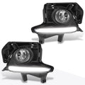 LED DRL Bar Fog Light Set for Highlander (2014–2016) - Clear Lens, Bezel, Wiring, Switch
