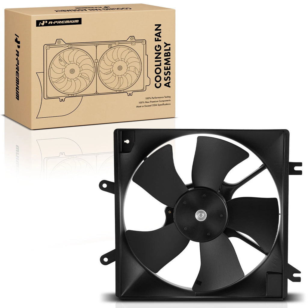 Cooling Fan Assembly with Shroud for Kia Spectra (2000–2004) Sephia (1998–2001)