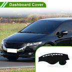 Dashboard Cover Mat for Honda Odyssey (2009-2014) Sun Protector Pad Black Blue