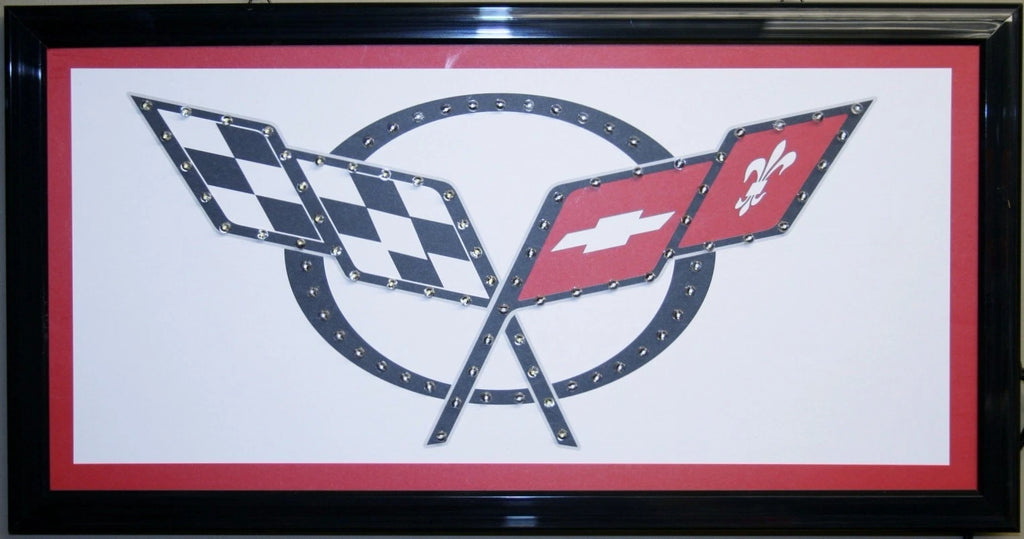 LED Lighted Sign for Corvette (C7, 2014–2019)