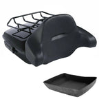 Chopped Trunk Backrest Luggage Rack for Harley Touring CVO Road Glide (2009–2013)
