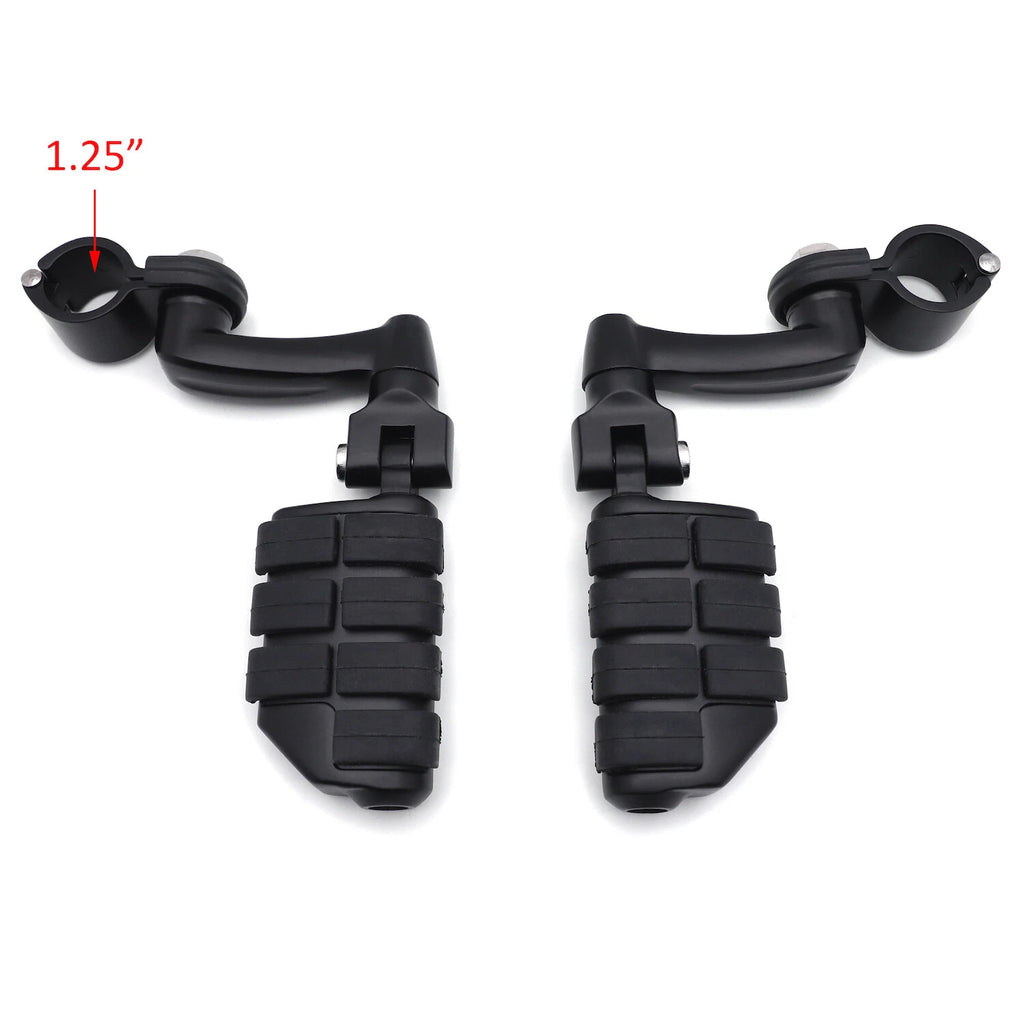 1.25" Arched Waffle FootPeg for Harley Touring FLHR (2014–2023)