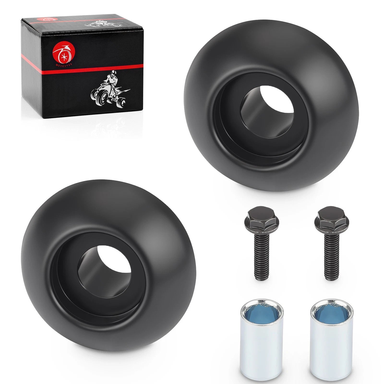 Handle Bar End Guards for Honda ATC110 (1983–1985), ATC125M (1984–1987), ATC200M (1984–1985)