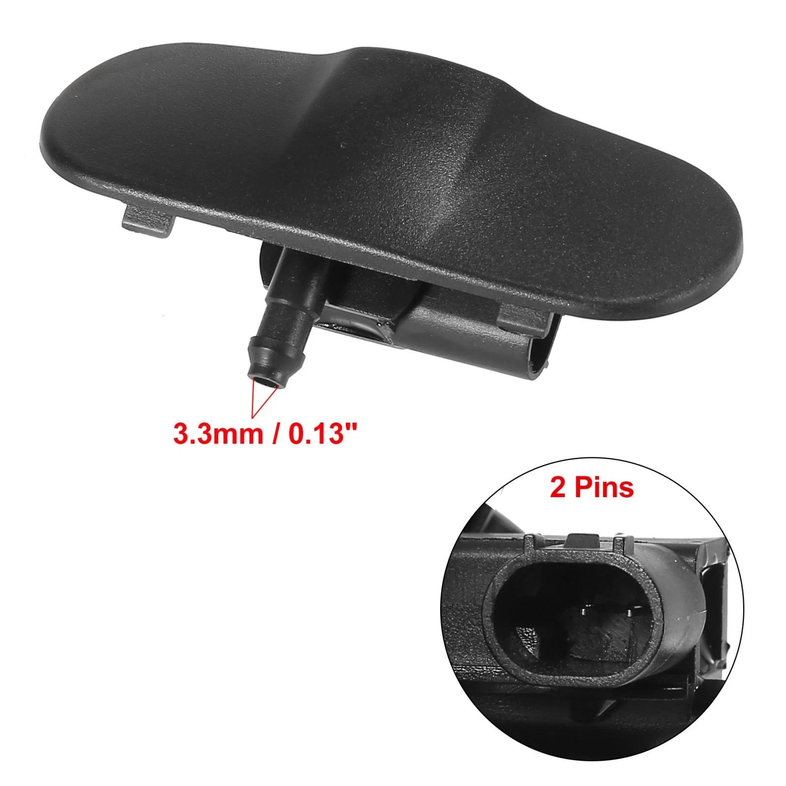 Windshield Washer Nozzle Spray Jet Right 8R0955988B for Audi Q5 SQ5 (2008–2017)