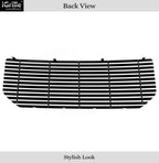 Upper Black Wide Rivet Studs Billet Grille Insert for GMC Sierra 1500 (2016-2018)