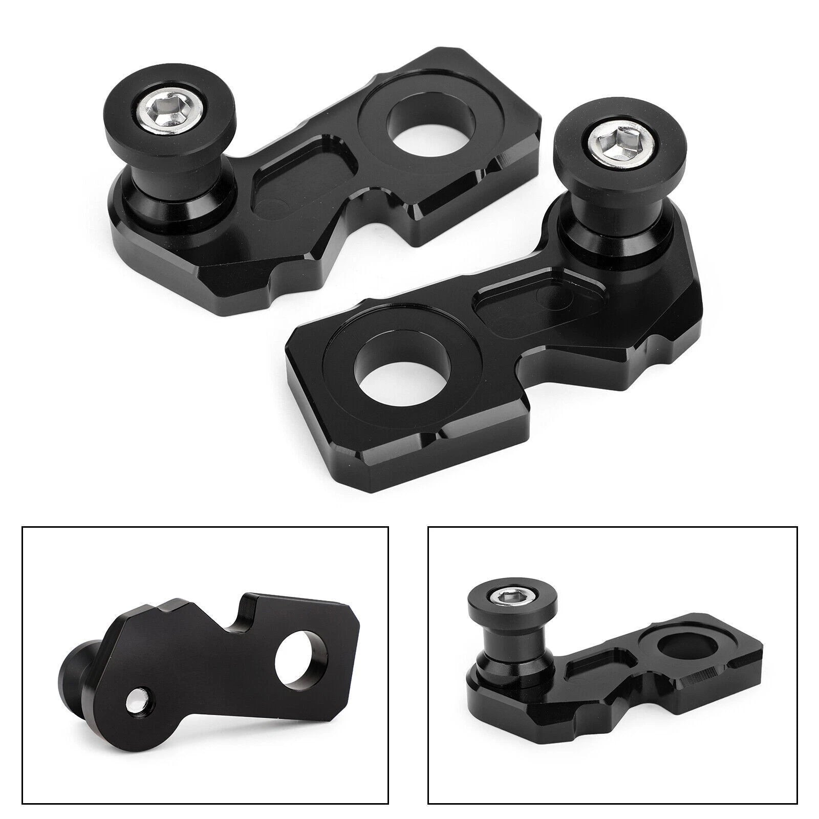 CNC Chain Adjuster Block with Stand Spool for Honda CB650F CBR650F (2014–2018)