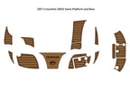EVA Foam Teak Decking Flooring Pads for Crownline 240EX (2007)