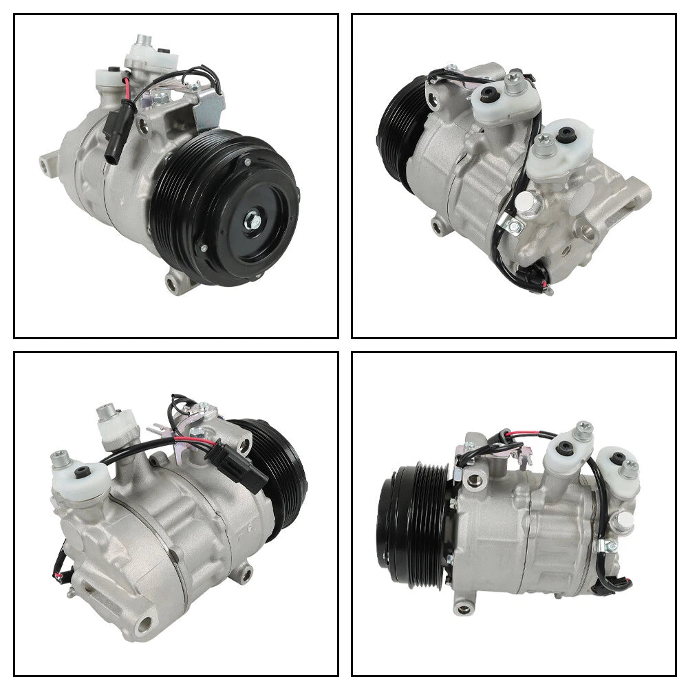 AC Compressor for Mercedes-Benz E250 E300 E350 E400 CLS400 GLK250 SL400 (2010-2016)