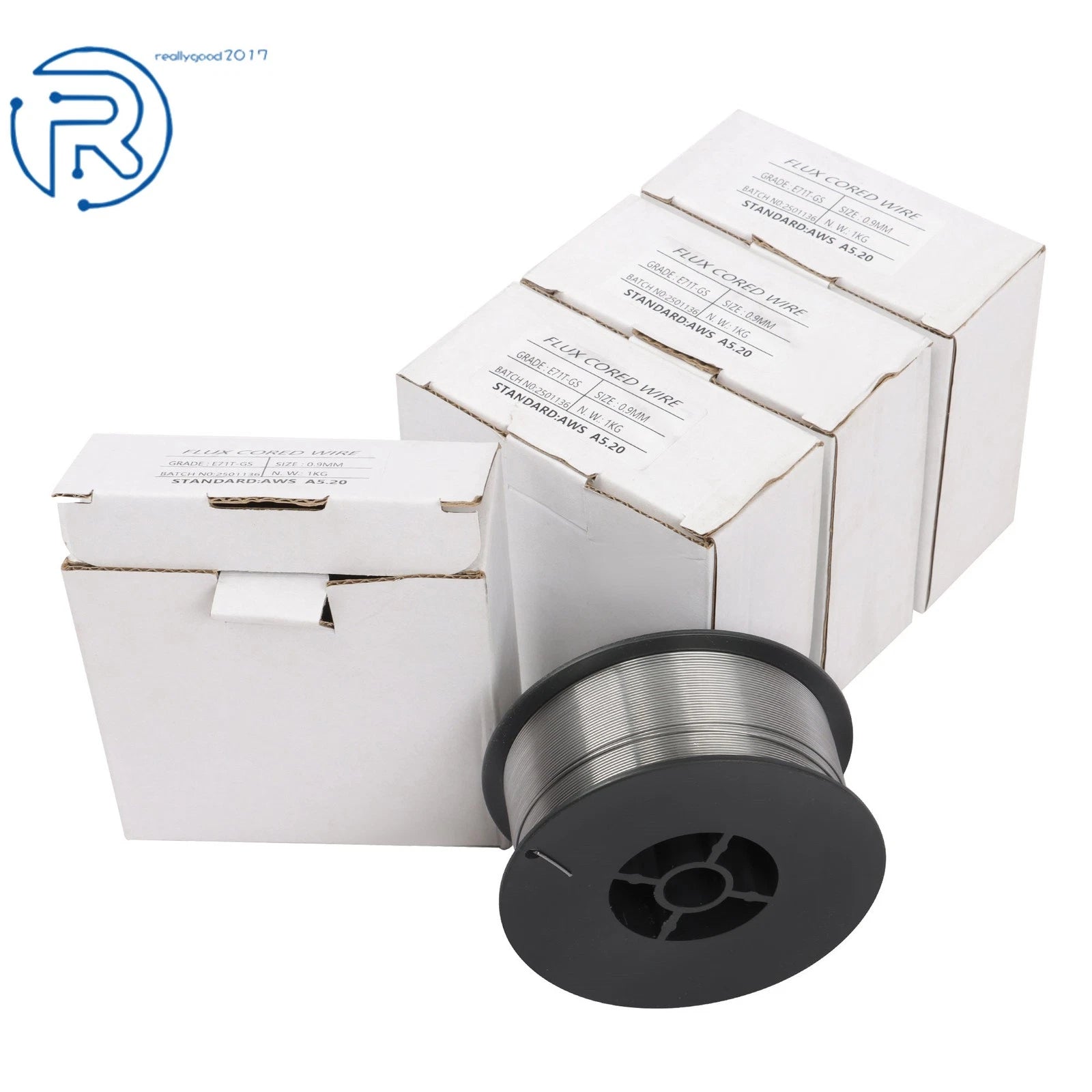 Set of 4 Gasless Flux Core MIG Welding Wire for E71T-GS
