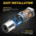 2X LED Amber Turn Signal Bulb for Make Model (YYYY–YYYY)