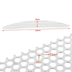 Hexagon Mesh Fairing Vent Screen Grill for Harley Road Glide FLTR (15-23)
