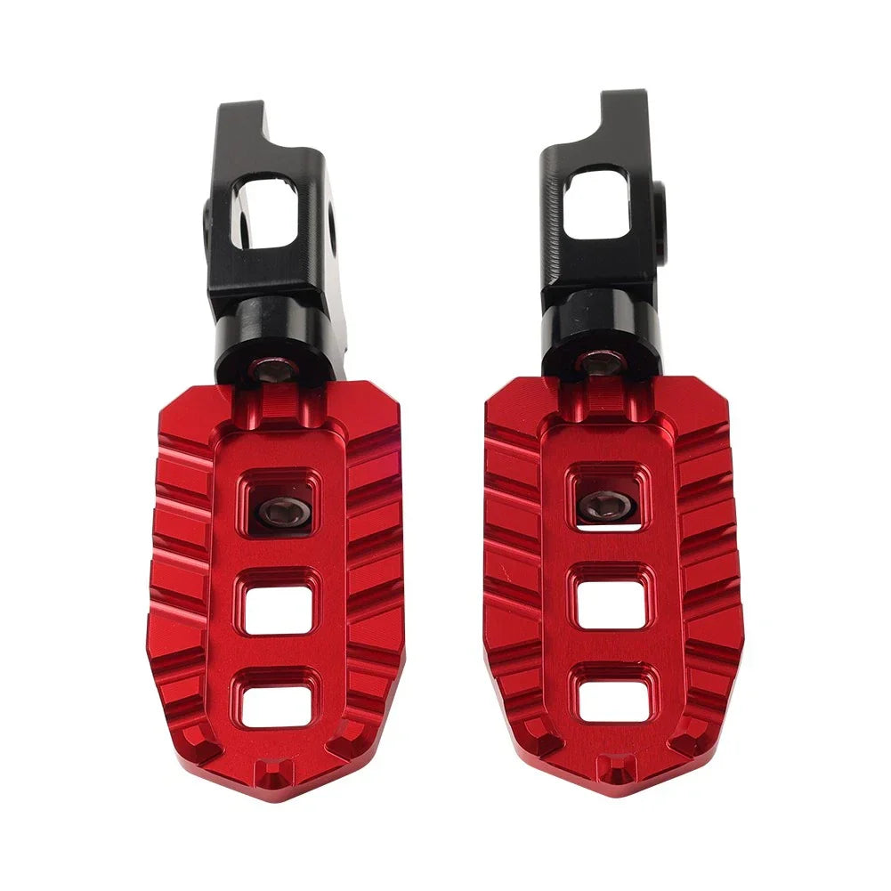 Red Front Foot Pegs for Honda CRF1000L Africa Twin (2016-2023)