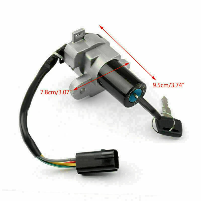 Ignition Switch Lock & Fuel Gas Cap Key for Ducati 1098 848 1198 Monster (2007–2015)