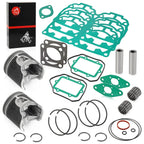 Top End Rebuild Pistons 82mm Gasket for Ski-Doo GSX 800
