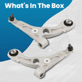 2X Front Lower Control Arm w/ Ball Joint for Dodge Dart (2013–2016)