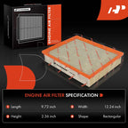 Engine Air Filter Box with Filter for Chevy Silverado 1500 (2014-2019)