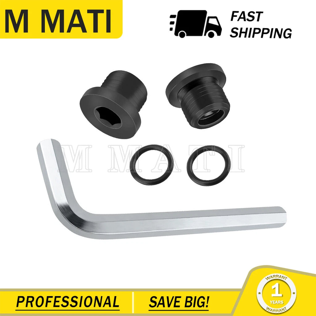 Front Differential Fill & Drain Plug Kit for Polaris General 1000 (2016–2024)