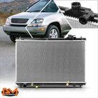 Cooling Radiator DPI-2271 for Lexus RX300 (1999–2003) Aluminum OE Style