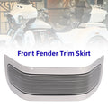 Front Fender Trim Skirt for Harley Touring Road King Electra Glide (2014–2024) SILVER