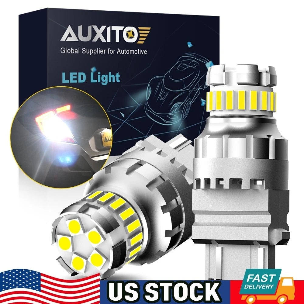 LED DRL Daytime Running Light Bulbs 3156 3157 4114 4157 6500K