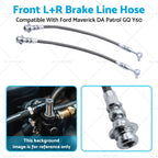 Brake Line Hose Set for Nissan Patrol GQ (1990–1997) RB30 RD28T