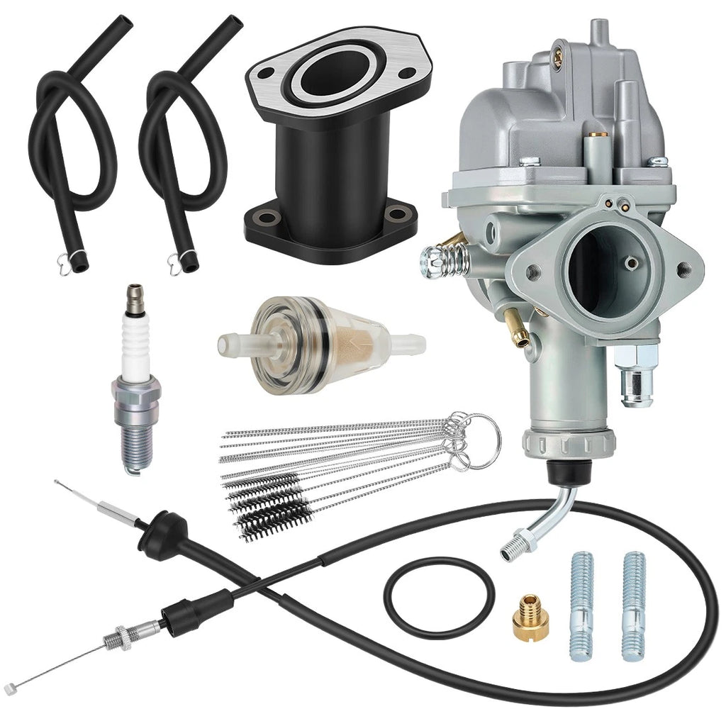 Carburetor for Yamaha Timberwolf 250 YFB250 FW (1992–2000) w/Intake Manifold Cable