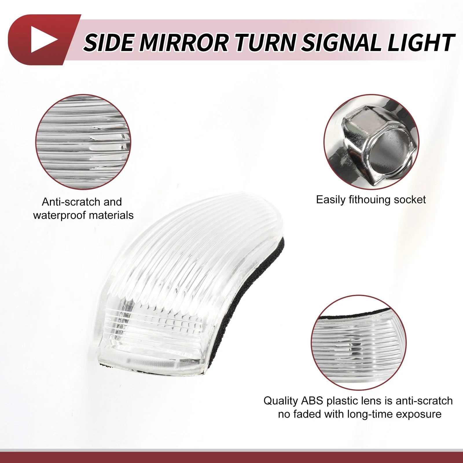 LED Turn Signal Light for Hyundai Elantra (2008–2010) Left No. 876142H000