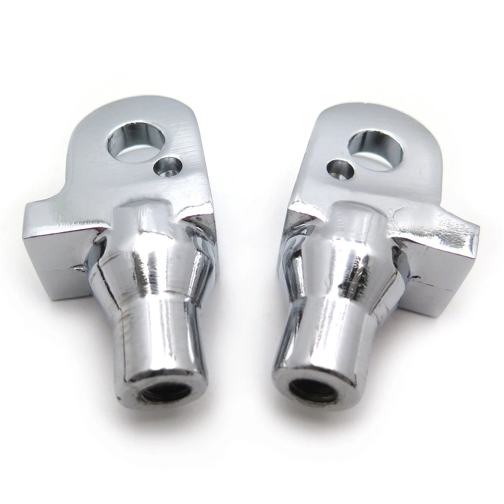 Chrome Foot Pegs Connection Fittings for Triumph Thunderbird Sport Bonneville (1995–2004)