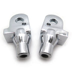 Chrome Foot Pegs Connection Fittings for Triumph Thunderbird Sport Bonneville (1995–2004)