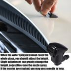 Windshield Washer Nozzle Spray Kit No. 85381AE020 for Toyota Sienna (2011–2020)