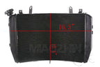 Black Radiator for Yamaha YZF R1 (2007–2008) Aluminum