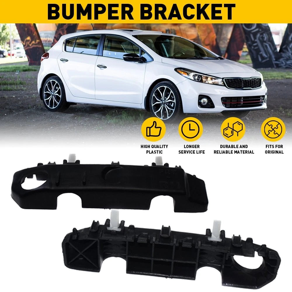 Set of 2 Front Bumper Cover Brackets for Kia Forte/Forte5/Koup (2014–2018)