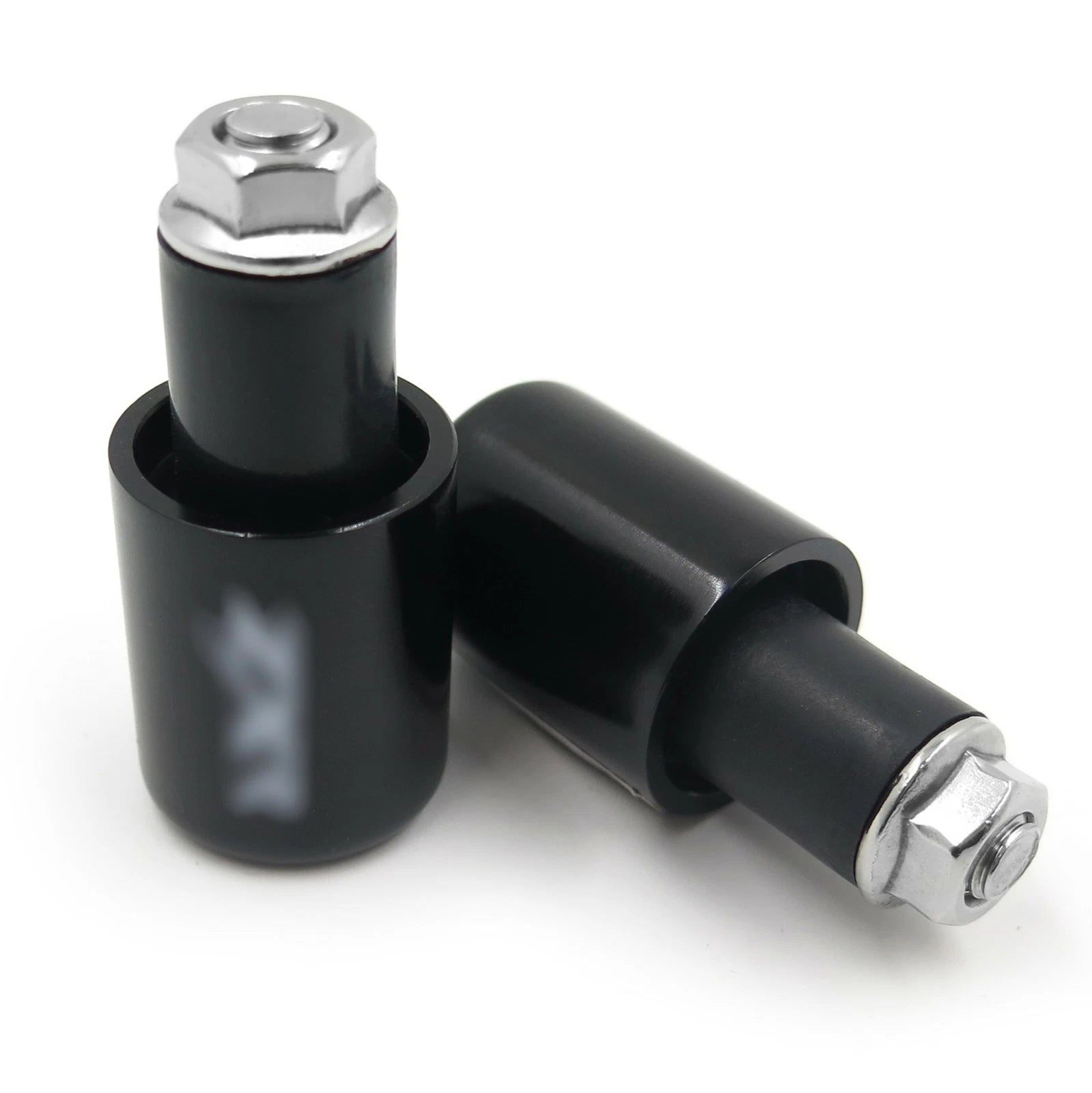 Bar Ends 2X Rubber Black for Kawasaki Ninja ZX7R (1996–2003) / ZRX1100 (1999–2000)
