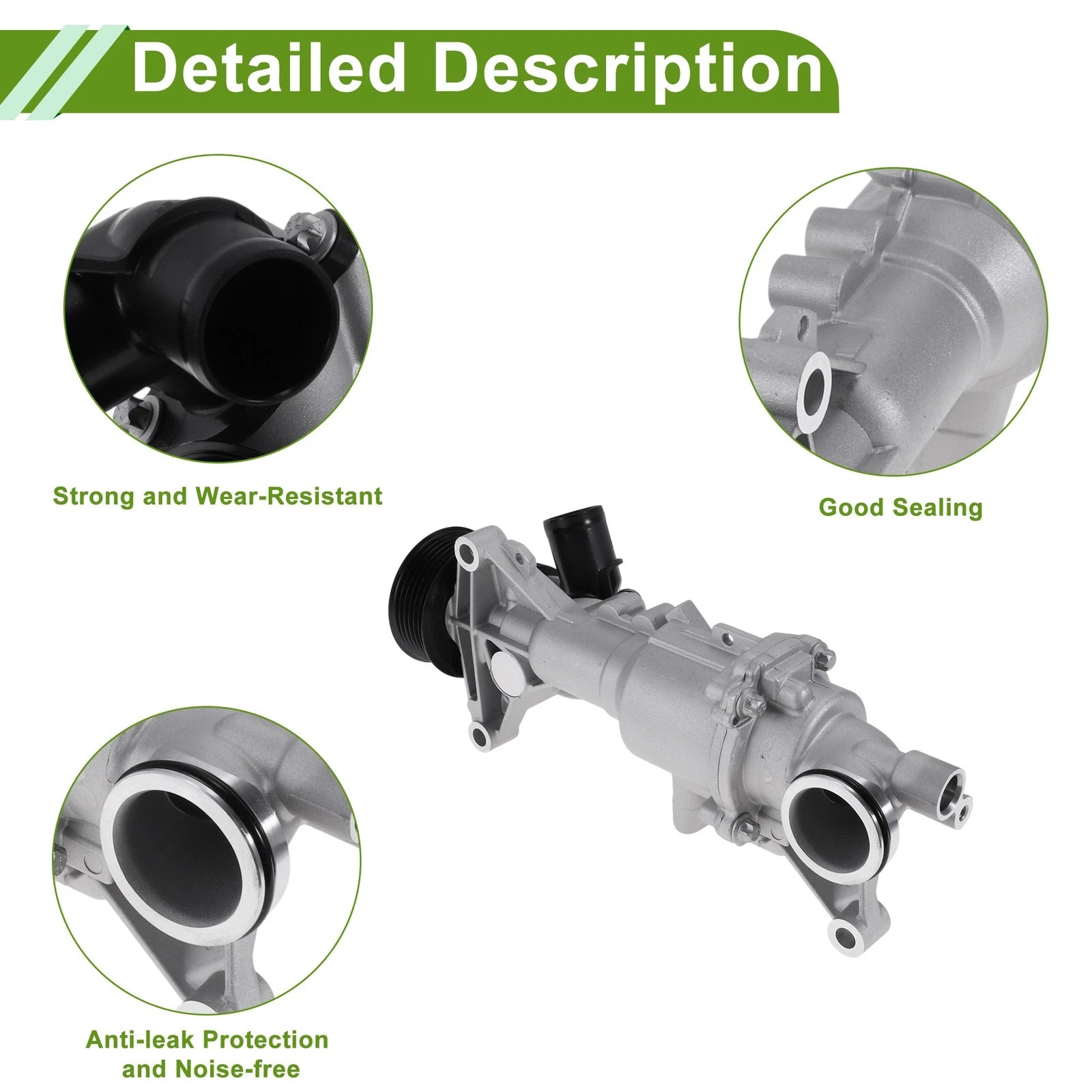 Engine Water Pump for Mercedes-Benz Metris (2016–2023) No. 2742001000