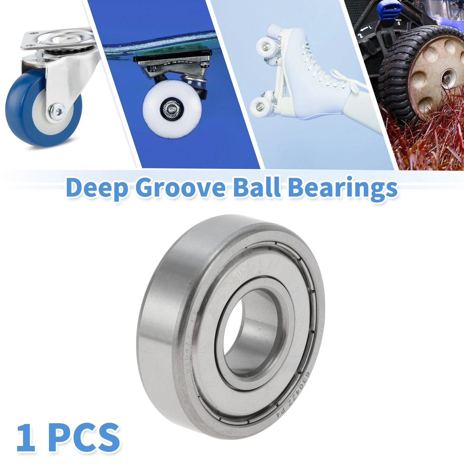 Deep Groove Ball Bearing 6304ZZ for Scooter Skateboard Wheel (P4)